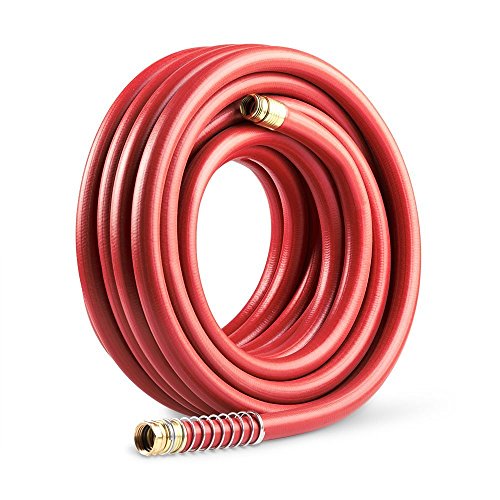 Product Cover Gilmour 840501-1001 25034050 Comm RBR/Vin Hose, 3/4 by 50', 50 Feet, Red