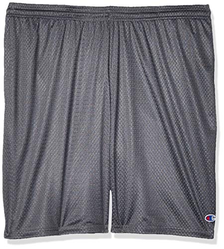Product Cover Champion Men's Long Mesh Short With Pockets,Granite Heather,XLARGE