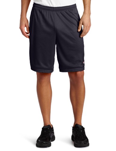 Product Cover Champion Men's Long Mesh Short With Pockets,Navy,X-Large
