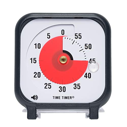 Product Cover Time Timer Audible Countdown Timer, 3 Inches, Black