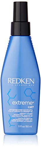 Product Cover REDKEN Extreme Cat Protein Reconstructing Hair Treatment Spray | Reconditions, and Adds Strength | Preps Hair Before Chemical Services | Helps Prevent Breakage and Split Ends | 150 mL / 5 fl oz