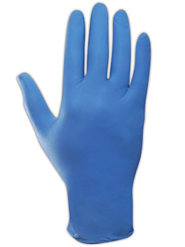 Product Cover Microflex SU-690 Disposable Nitrile Gloves, Latex-Free, Powder-Free Glove for Cleaning, Mechanics, Automotive, Industrial, or Medical applications, Violet, Size Medium, Box of 100 Units