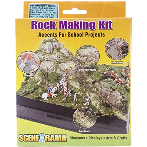 Product Cover Woodland Scenics Scene-A-Rama Rock Making Kit, Multicolor