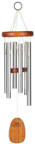 Product Cover Woodstock Chimes AGSS The Original Guaranteed Musically Tuned Chime, Small, Amazing Grace - Silver