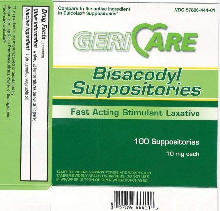 Product Cover Medline Bisacodyl (Dulcolax) - Suppositories, 10 mg - Qty of 100 - Model OTC10199BX
