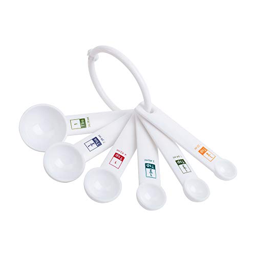 Product Cover Fox Run 6-Piece Plastic Measuring Spoon Set