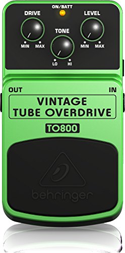 Product Cover Behringer TO800 Vintage Tube-Sound Overdrive Instrument Effects Pedal