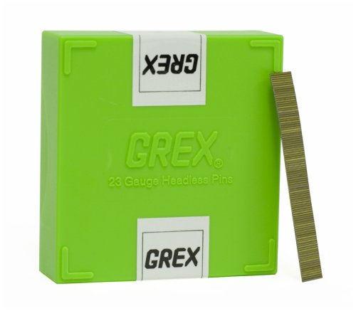 Product Cover GREX P6/10L 23 Gauge 3/8-Inch Length Headless Pins (10,000 per box)