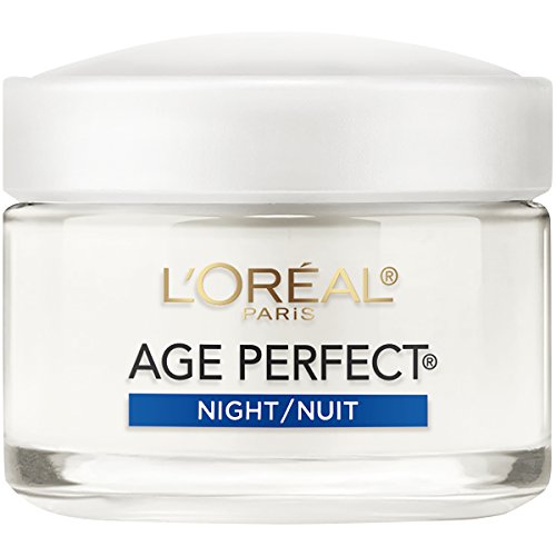 Product Cover L'oréal Paris Skin Care Age Perfect Night Cream, Anti-Aging Face Moisturizer With Soy Seed Proteins, 2.5 Oz