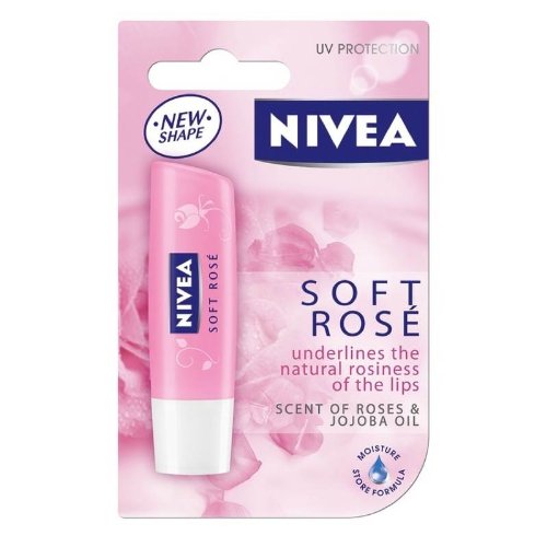 Product Cover Nivea Lip Soft Rose Blister Pack