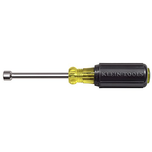 Product Cover 5/16-Inch Magnetic Tip Nut Driver with 3-Inch Hollow Shaft Klein Tools 630-5/16M