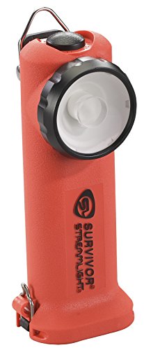 Product Cover Streamlight 90503 Survivor LED Flashlight with Charger, 6-3/4-Inch, Orange - 175 Lumens