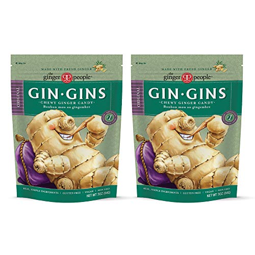 Product Cover The Ginger People Gin Gins Original Chewy Ginger Candy 3 Oz (pack of 2)