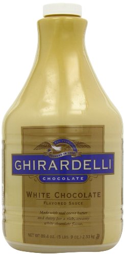 Product Cover Ghirardelli Chocolate Flavored Sauce, Classic White Chocolate, 89.4 - Ounce Container