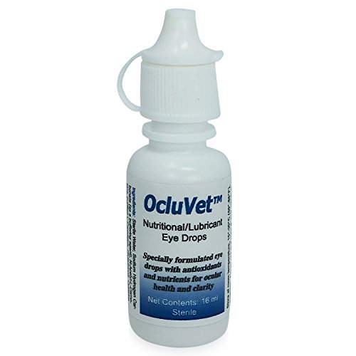 Product Cover OcluVet Eye Drops for Pets - Scientifically Formulated, Patented, and Clinically Studied Antioxidants for Pets with Cataracts - Includes N-acetylcarnosine (NAC) - 16mL