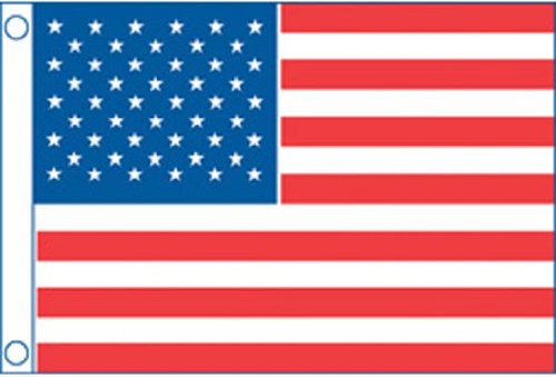 Product Cover Taylor Made Products 8424 U.S. 50 Star Sewn Boat Flag, 16 x 24 inch