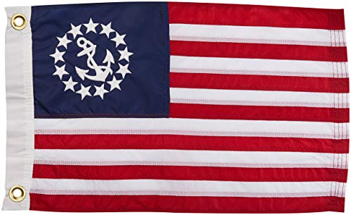 Product Cover Taylor Made Products 8124 US Yacht Ensign Sewn Boat Flag 16 inch x 24 inch