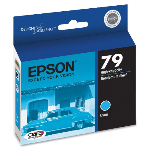 Product Cover Epson Claria Hi-Definition 79 High-capacity Inkjet Cartridge Cyan T079220
