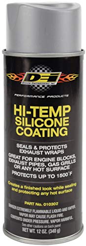 Product Cover Design Engineering 010302 High-Temperature Silicone Coating Spray - Aluminum