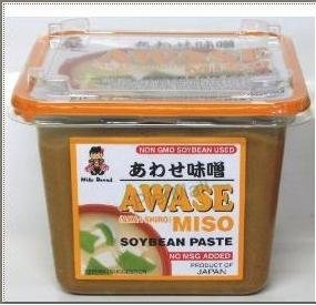 Product Cover Miko - Awase Miso Soyabean Paste (Aka + Shiro) - 500 Gram - GMO Free Japanese Miso Paste