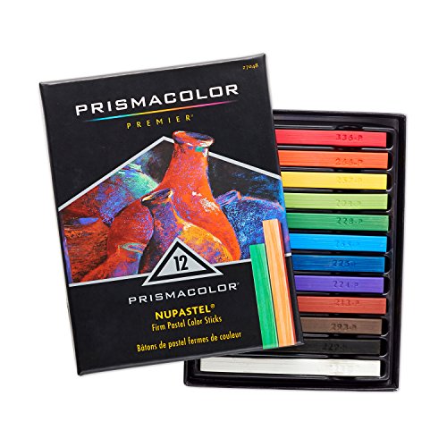Product Cover Prismacolor NuPastel Artists Pastels, Assorted Colors, Pack of 12