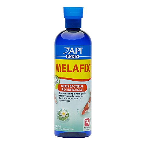 Product Cover API POND MELAFIX Pond Fish Bacterial Infection Remedy 16-Ounce Bottle