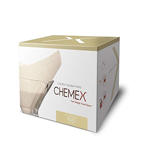 Product Cover Chemex Classic Coffee Filters, Squares, 100 ct - Exclusive Packaging