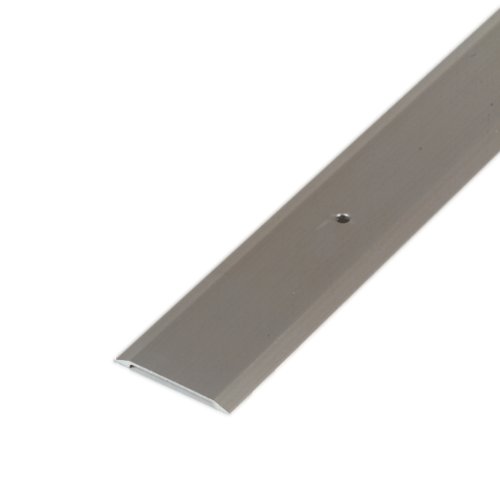 Product Cover M-D Building Products 49010 M-D Premium Flat Saddle Threshold, 36 in L X 1-3/4 in W X 1/8 in H, Aluminum, x 1-3/4