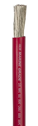 Product Cover Ancor Marine Grade Primary Wire and Battery Cable (Red, 50 feet, 2/0 AWG)