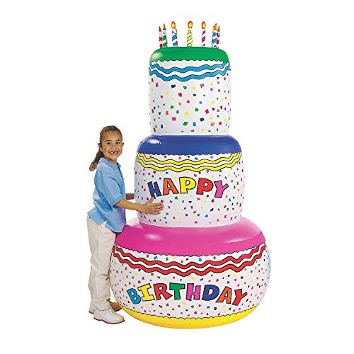 Product Cover Fun Express - Jumbo Inflate Birthday Cake (72