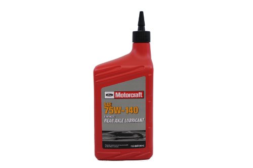 Product Cover Genuine Ford Fluid XY-75W140-QL SAE 75W-140 Synthetic Rear Axle Lubricant - 1 Quart