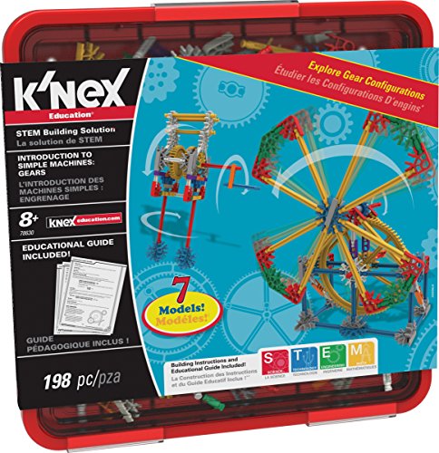 Product Cover K'NEX Education - Intro to Simple Machines: Gears Set - 198 Pieces - Grades 3-5 - Engineering Education Toy