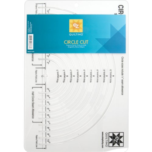Product Cover Simplicity Circle Quilting Ruler and Quilting Template, 12