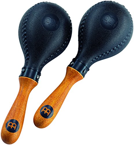 Product Cover Meinl Percussion, Standard Size with ABS Plastic Shells and Wooden Handles-NOT MADE IN CHINA-for Live Performances and Recording Sessions, 2-YEAR WARRANTY, Concert Maracas (PM2BK)