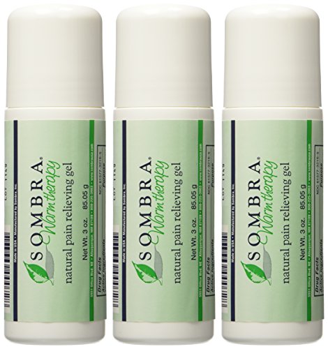Product Cover Sombra Natural Pain Relieving Gel- 3 oz. Roll-on - Money Saving 3 pack
