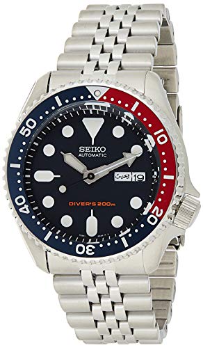 Product Cover Seiko Men's SKX009K2 Diver's Analog Automatic Stainless Steel Watch