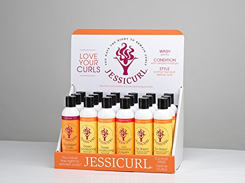 Product Cover Jessicurl Llc. Llc. Deep Conditioning Treatment, Citrus Lavender Intense Pampering for Dry Hair, 8 Oz