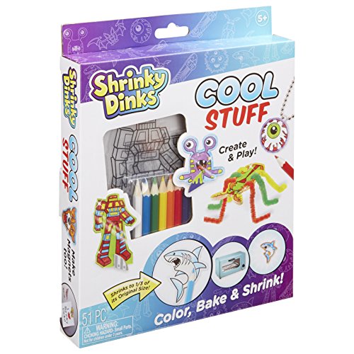 Product Cover Shrinky Dinks Cool Stuff Activity Set Kids Art and Craft Activity