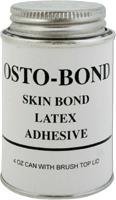 Product Cover Skin Bond Latex Adhesive: OSTO-Bond Skin BONDING Cement, 4 OZ. CAN W/Brush