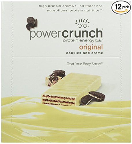 Product Cover Bionutritional Power Crunch Protein Energy Bars, Wild Berry Creme,  Bars, 1.4 Ounce (12 Count)