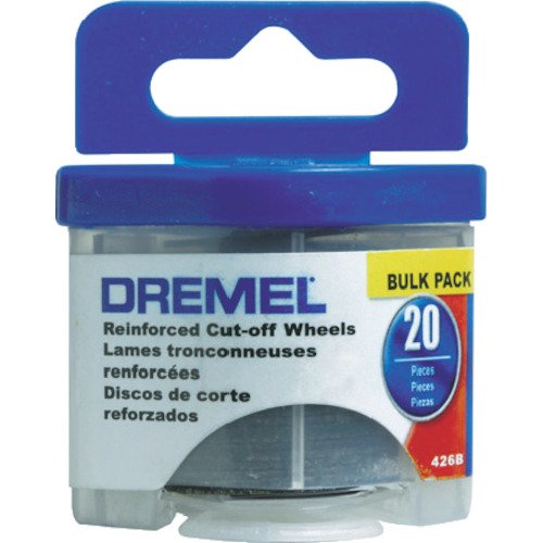 Product Cover Dremel 426B 20 Piece 1-1/4-Inch Reinforced Rotary Tool Cut-Off Wheels