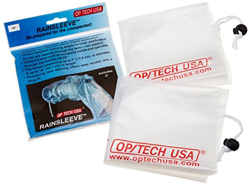 Product Cover OP/TECH USA 9001132 Rainsleeve - Original, 2-Pack (Clear)