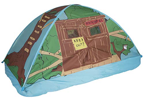 Product Cover Pacific Play Tents 19790 Kids Tree House Bed Tent Playhouse - Twin Size