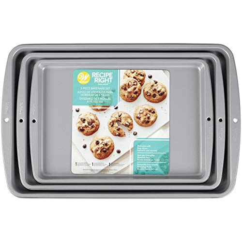 Product Cover Wilton Recipe Right 3 Piece Cookie Pan Set, Standard Packaging
