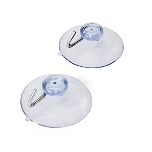 Product Cover ACCO Suction Cups with Hooks, Strong, Holds up to 4 lbs. each, 2/Pack (A7072461)