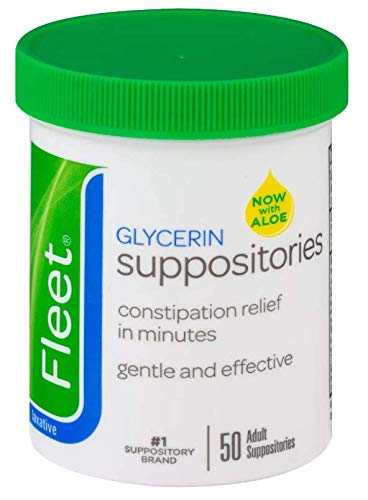 Product Cover Fleet Adult Glycerin Suppositories, 50 Count - Pack of 1