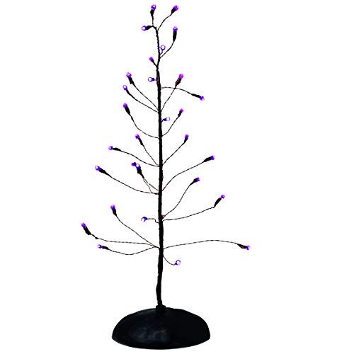 Product Cover Department 56 Halloween Accessories for Village Collections Twinkle Bright Tree Lit Figurine, 11 inch, Purple