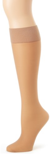Product Cover Hanes Alive Full Support Sheer Knee Highs Size:1 SIZE Color:Little Color (2 Pack)