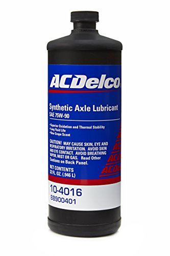 Product Cover ACDelco 10-4016 75W-90 Synthetic Axle Gear Oil - 32 oz
