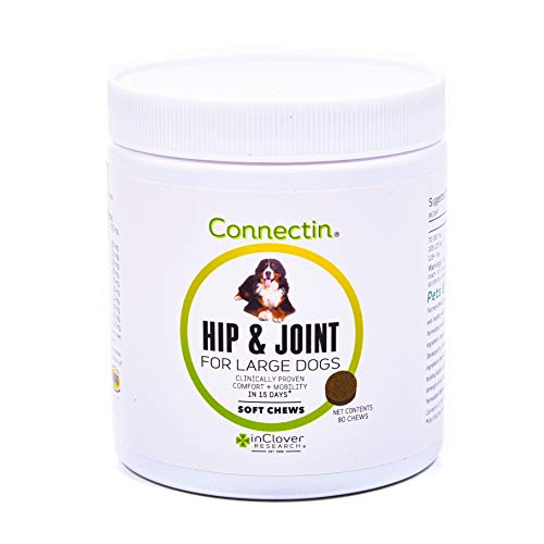 Product Cover Connectin Large Dog Hip and Joint Tablet Supplement for Dogs, Combines Glucosamine, Chondroitin and Hyaluronic Acid Soft Chew 80 ct.